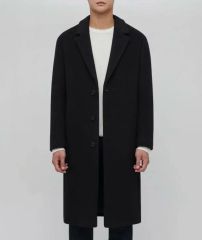 新品タグ付ZARAウォーターレペレントテクスチャーコート ブラックL