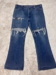 ビンテージ◎70s Levi's 684 ベルボトムジーンズ 36×29 色良◎ - メルカリ