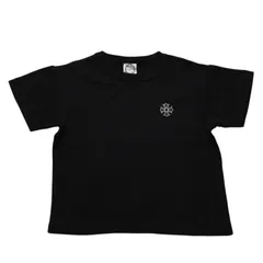 極美品 CHROME HEARTS クロムハーツ 氷室京介コラボレーションロゴTシャツ スクロールロゴ Hロゴ クロップ丈 ブラック 黒 中古 4a001881のサムネイル