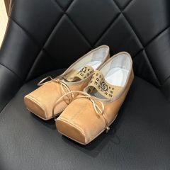 MaisonMargielaエナメルレザー フラットシューズ39 | Mercari