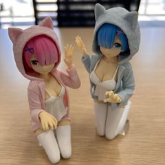 Nyanko mode 렘람 냥코 모드 이치 반 쿠지 A상 리제로