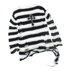 ad2006 comme des garcons リボン ボーダー - メルカリ