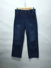 MUSINSA ムシンサスタンダード メンズ ワイド デニム パンツ ダークブルー (サイズ 30)