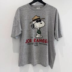 世界50着 SNOOPY スヌーピー Tシャツ ブラウン - メルカリ