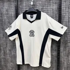 MLB ニューヨーク・ヤンキース 半袖 カラーTシャツ 白 XL