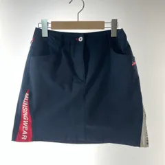 MUNSING WEAR マンシングウェア ゴルフウエア レディース インナー付 ストレッチ スカート 2020年秋冬モデル size7 MGWQJE03 ネイビーのサムネイル