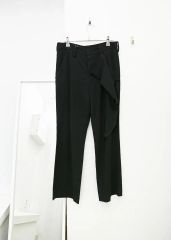 Yohji Yamamoto REGULATION 裾ドローコードワイドパンツ - メルカリ