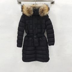 新品同様MONCLER モンクレール ブラック 2 ロングダウンコートQRタグ付 