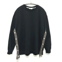 STEEL BRIDGE 切替スウェット ワッフル素材 ベージュ グレー M - メルカリ