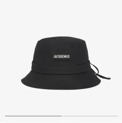 JACQUEMUS ジャックムス 르 밥 仮組み ボー バケットハット ブラックのサムネイル