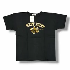 参考上代12100円 未使用 BOWWOW WEST POINT 8812 TEE ウェストポイント Tシャツ 半袖カットソー バウワウ BW251-WP8T ブラック XL （15062M）のサムネイル
