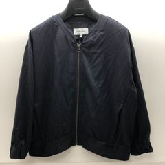GLOBAL WORK レディース ブルゾン Mサイズ ネイビー アウター グローバルワーク KSKY26-1484