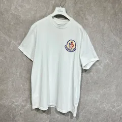 MONCLER モンクレール 半袖Tシャツゴシックロゴ白L