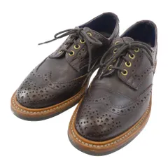 Tricker's トリッカーズ BOURTON バートン ウィングチップ シューズ ブラウン系【中古】のサムネイル
