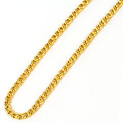 18金 喜平ネックレス 2面シングル 27.79g 60cm 幅3.4ミリ - メルカリ