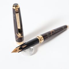 パーカー 75 シズレ 万年筆 スターリングシルバー 14K XF 極細字 米国