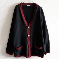 【90s/アーカイブ】COMME des GARCONS HOMME 【 コットン ウール ニット カーディガン】 ギャルソンオム 26050179のサムネイル