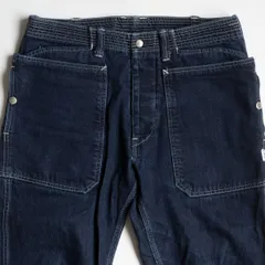 【美品】SASSAFRAS【フォールリーフ デニムパンツ】M ササフラス 26050175のサムネイル