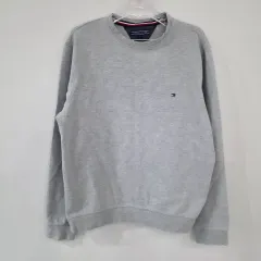 Tommy Hilfiger トミーヒルフィガー スウェットTシャツ グレー L