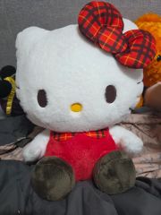 激レア 1997年製ハローキティ ぬいぐるみ LLサイズ 日本製 タグ付
