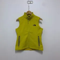 XS THE NORTH FACE ザ・ノース・フェイス レディース イエロー ソフトシェル 起毛 ベストのサムネイル