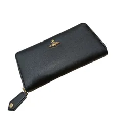 ​お値下げ中☆【美品】Vivienne Westwood ラウンドファスナー長財布 ブラック オーブロゴのサムネイル