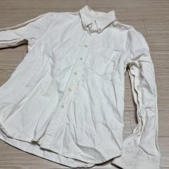 T*ぴ様 コムデギャルソン 丸襟長袖カッターシャツSポリエステルGZ