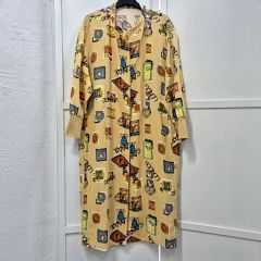 ❤️美品 ＆ellecy アンドエルシー サーカス柄 ワンピース シャツ 
