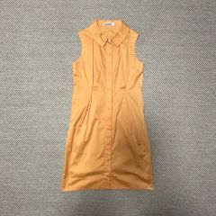 JIL SANDER 半袖ロングワンピース クリーム 36 - メルカリ