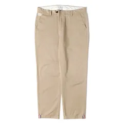 THOM BROWNE トムブラウン パンツ ベージュ サイズ:4 | グログランテープ付き 4BAR コットンツイル ストレッチ チノパンツ (MWL272A05245) | ボトムス ズボン【メンズ】【中古】のサムネイル