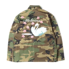Supreme シュプリーム ジャケット ウッドランドカモ サイズ:S | 24SS ×Melvins バックグラフィック ウッドランドカモ BDU シャツジャケット (Melvins BDU Jacket) | アウター ブルゾン【メンズ】【中古】のサムネイル