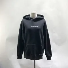 DESCENTE レディース フーディー 裏起毛 ブラック M 中古市場のサムネイル