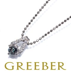 Pt950 アレキサンドライト スリットペンダント 0.13ct【製品鑑別書付 
