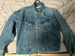 極上 RRL 90S 三ツ星 デニムジャケット (ラルフローレン) ビックサイズ 