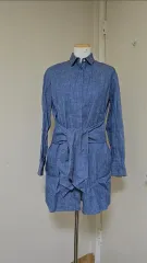 新品/MSGM/デニム シャツ/38 ルーズフィットのサムネイル