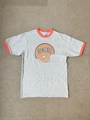 リーボック NFL シンシナティ・ベンガルズ ヴィンテージ リンガー Tシャツ