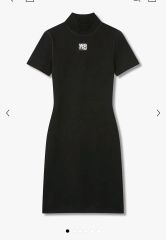 alexanderwang ボディコンニット　Tシャツドレス　ワンピース　XS alexanderwang ボディコンニット Tシャツドレス ワンピース XS - メルカリ