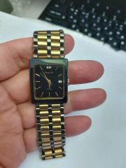 80s Vintage Seiko 腕時計 レクタン タンク 梨地文字盤 - メルカリ