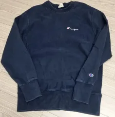 ヴィンテージ Champion ネイビー スウェット(m)