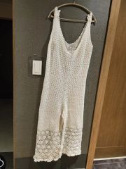 cygne フロントクロスオールインワン 黒1 ブラックオールインワン