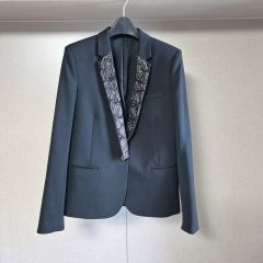 マルタンマルジェラ ノーカラー タキシード テーラード ジャケット42