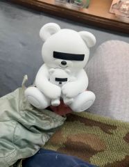 極美品】アンダーカバー×メディコムトイ BEAR FLOOR LAMP 白 - メルカリ