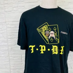WORLD wide FAMOUS ワールドワイドフェイマス デザイン 刺繍 Tシャツ 黒 XL【F3-8796】のサムネイル