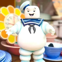 ゴーストバスターズ フィギュアバンク / ステイパフト マシュマロマン アメリカン雑貨 インテリア 置物 コインバンク キャラクターのサムネイル