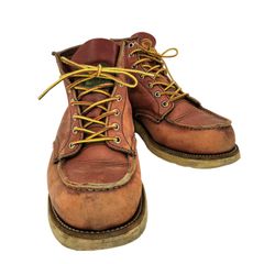 90s REDWING 875 アイリッシュセッター ワークブーツ 刺繍羽根タグ