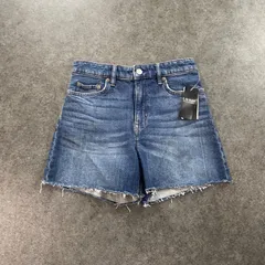 新品 未使用 Ralph Lauren High-Rise Denim Shorts ローレン ラルフローレン ハイライズ デニム ショーツ ハーフパンツ フリンジ ショーパン レディース タグ付きのサムネイル