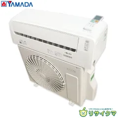 【中古】M▽ヤマダ電機 ルームエアコン 2021年 2.2kw ～8畳 RIAIR リエラ 標準モデル コンパクトタイプ YHAC-22L1 (36007)のサムネイル