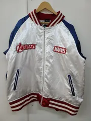 MARVEL × ストロングチーム コラボ スカジャン キャラジャン キャラクター 丸眞 マーベル 【E4900-001】▲91のサムネイル