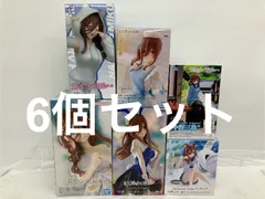 未開封 五等分の花嫁 中野三玖 原画展ver カラーバニーver Fascinity Figure ナースver ちょこのせ DesktopCuteフィギュア 6個セット LF5356 f107