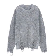 美品！seyto シルバー メッシュ編み スパンコールニット サイズ2 